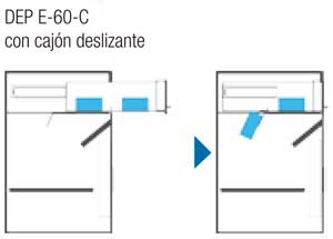 Btv serie depósito sistema cajón